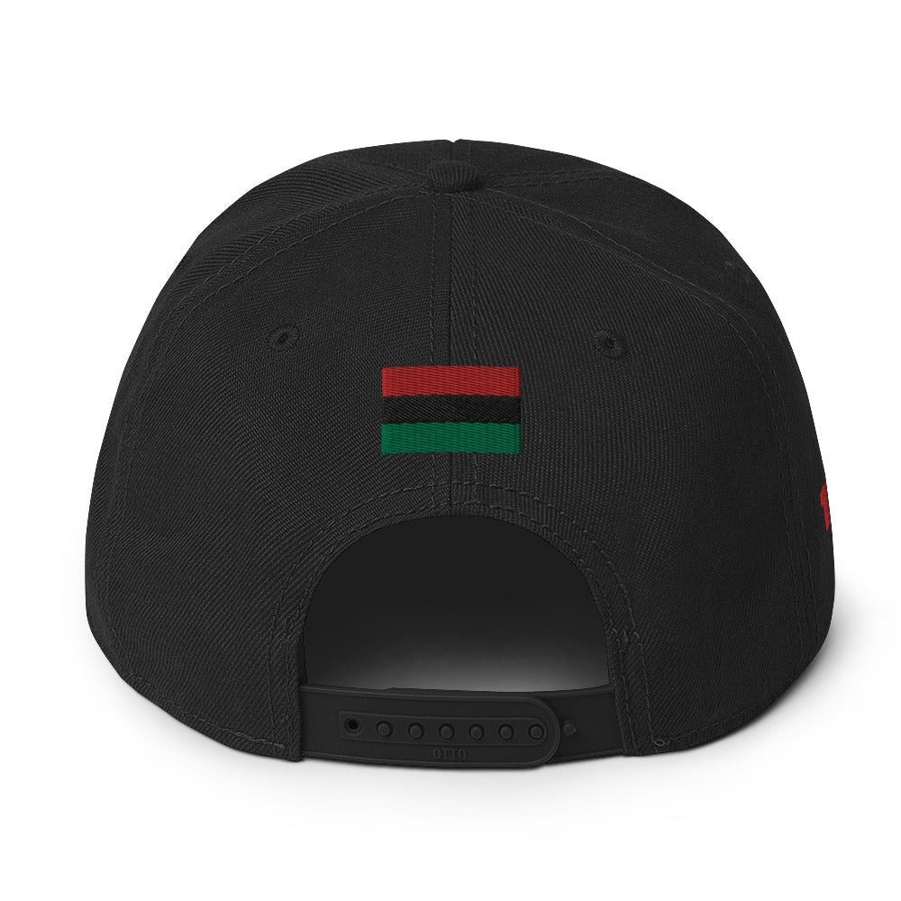 Pride In My Colors Black Snapback Hat