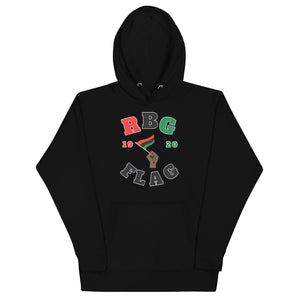 RBG Flag 1920 Black Unisex Hoodie