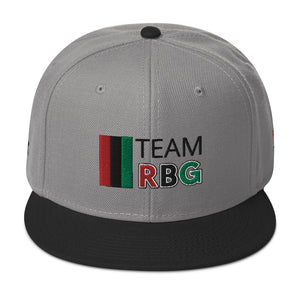 Team RBG Black/Gray Snapback Hat