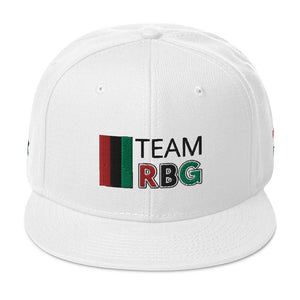 Team RBG White Snapback Hat