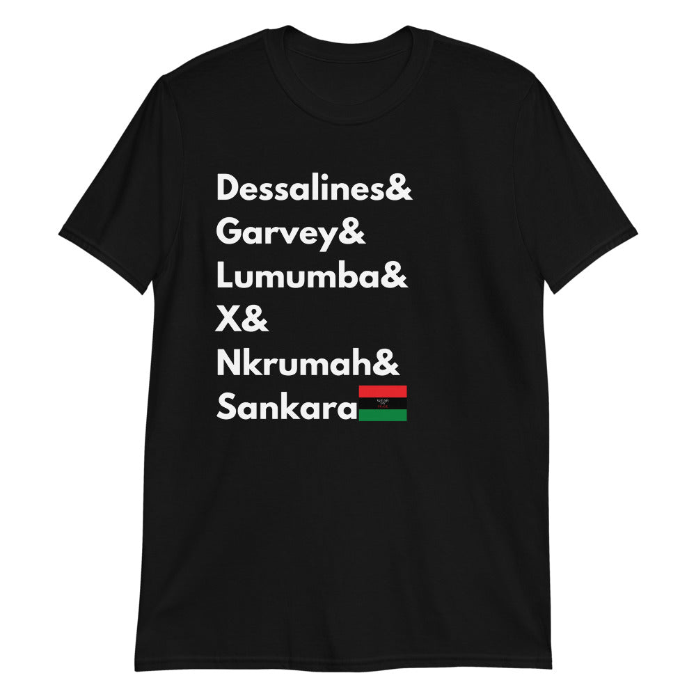 Pan-Afrikan Leaders Unisex T-Shirt