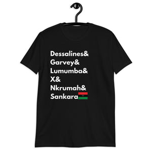 Pan-Afrikan Leaders Unisex T-Shirt