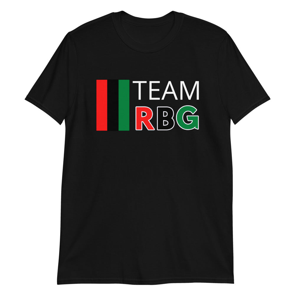 Team RBG Black Unisex T-Shirt