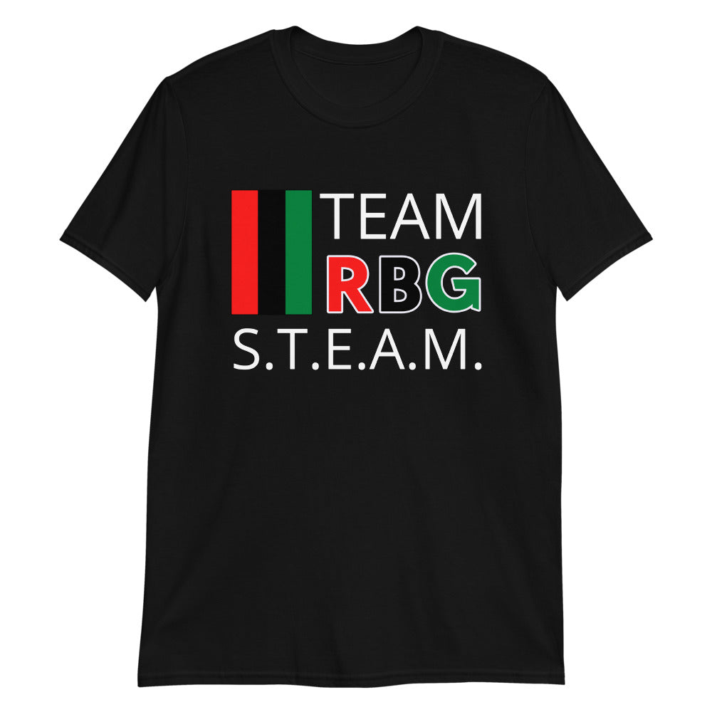 Team RBG S.T.E.A.M. Black Unisex T-Shirt