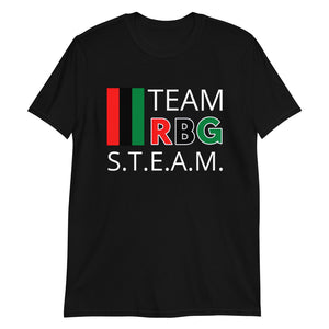 Team RBG S.T.E.A.M. Black Unisex T-Shirt