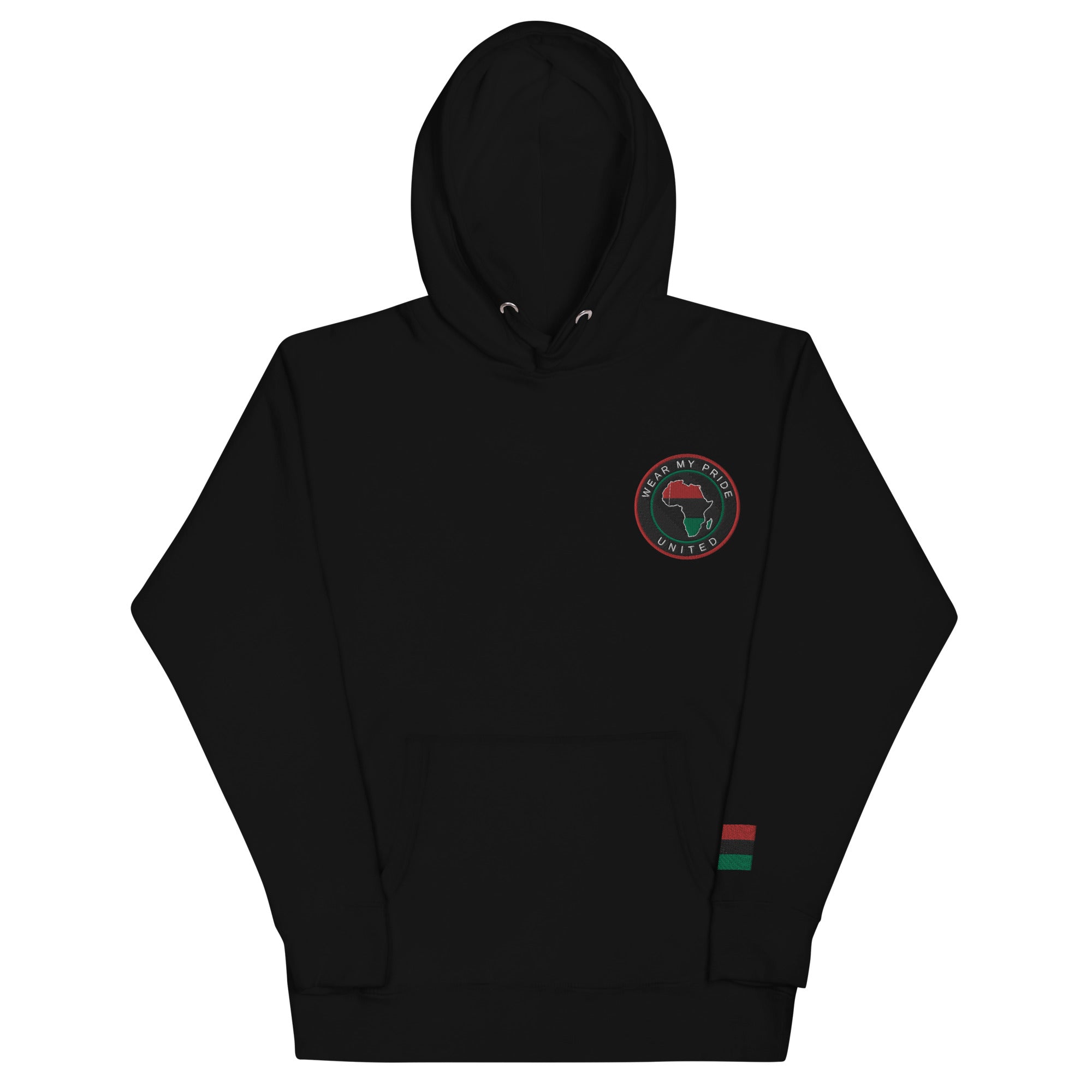 WMP United (Embroidered) Black Unisex Hoodie